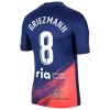 Officiële Voetbalshirt Atlético Madrid Antoine Griezmann 8 Uit 2021-22 - Heren